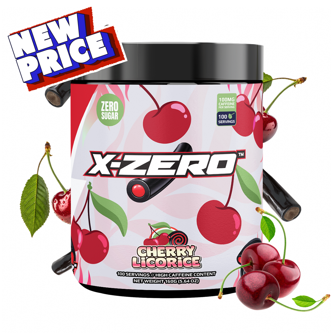 X-Zero Cherry Licorice (160g / 100 Servings)