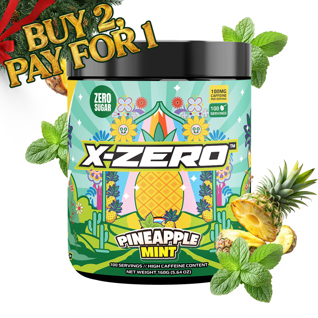 X-Zero Pineapple Mint (160g / 100 Servings)