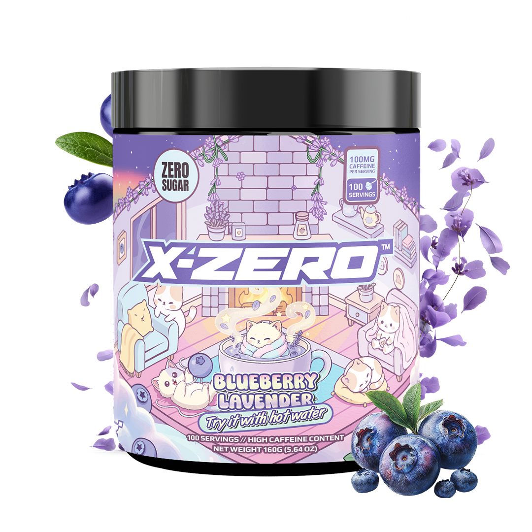 X-Zero Blueberry Lavender (100 portioner)
