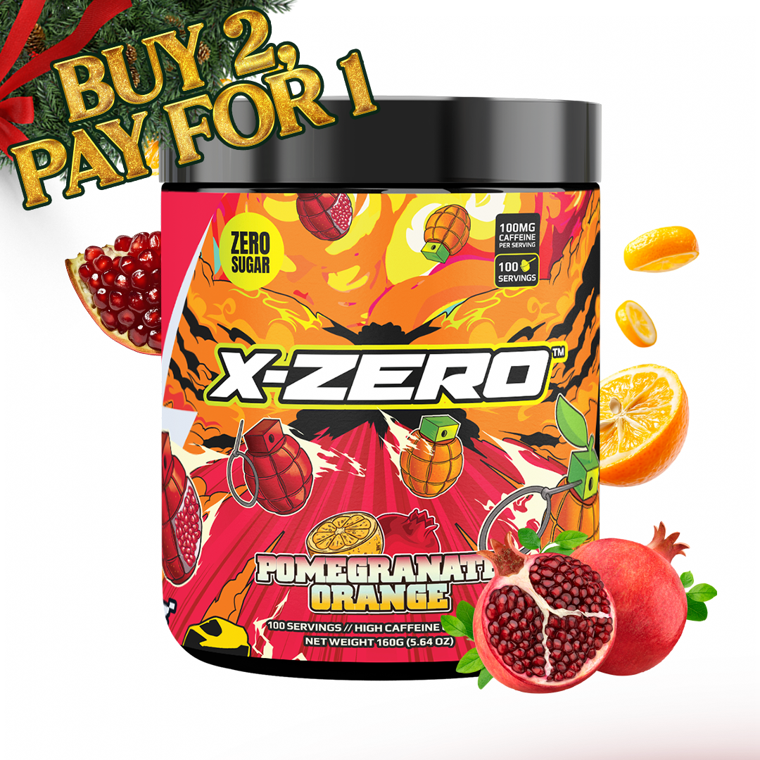 X-Zero Pomegranate Orange (160g / 100 Servings)