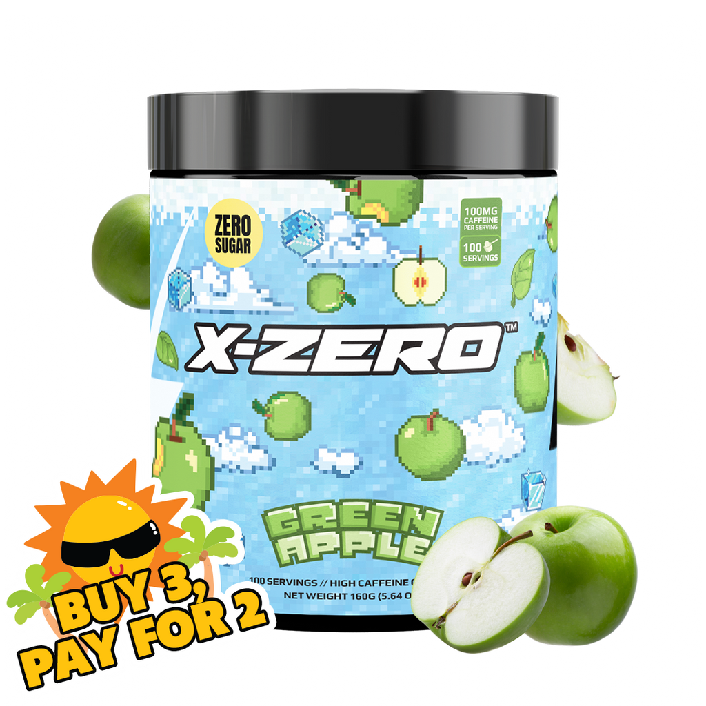 X-Zero Green Apple (160g / 100 Servings)