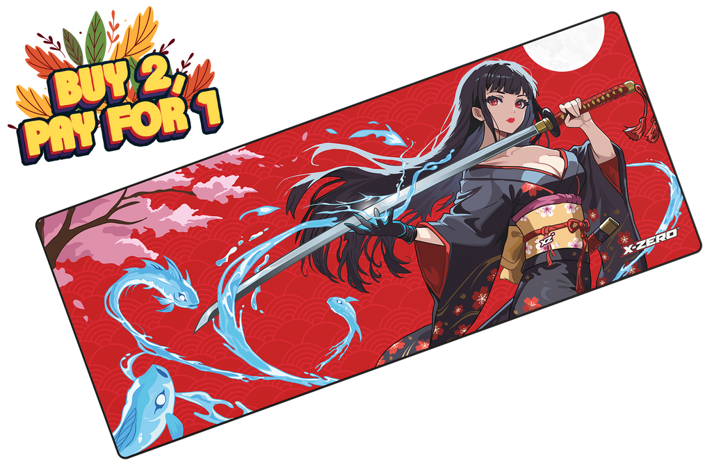 Waifu - Koi mousepad (1100x450mm)