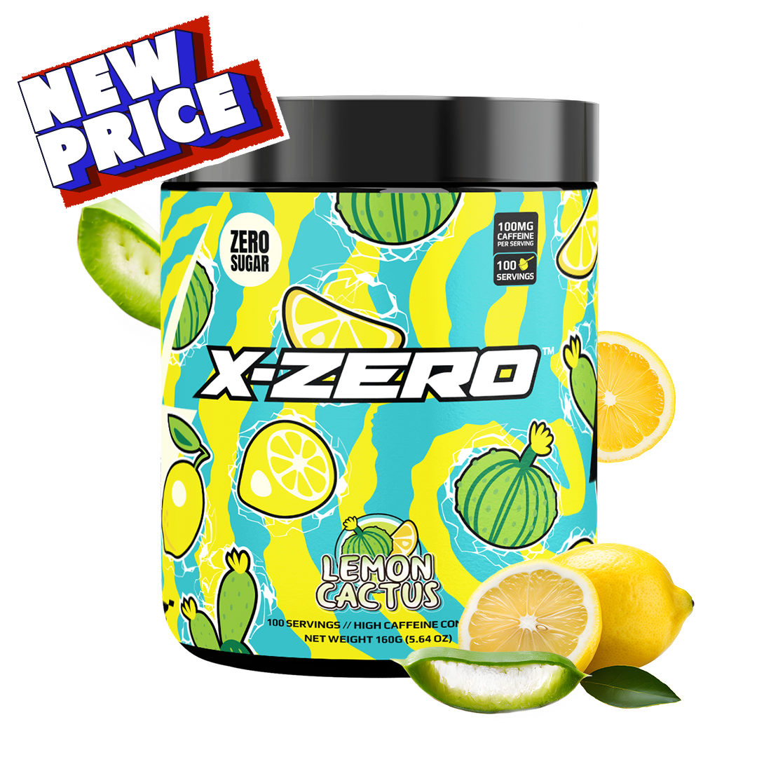 X-Zero Lemon Cactus (160g / 100 portioner)
