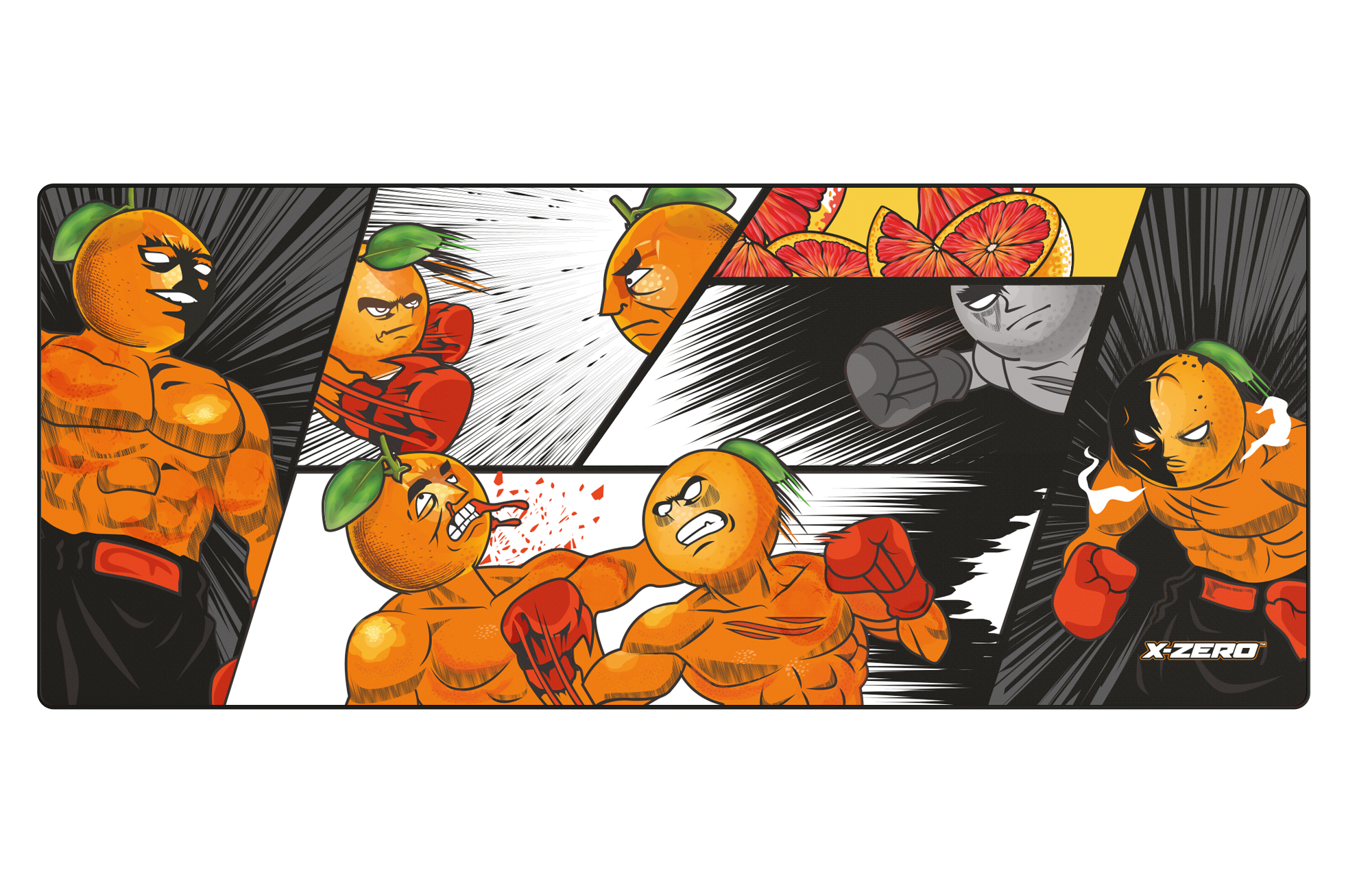 Rocky Blood Orange mousepad (1100x450mm)