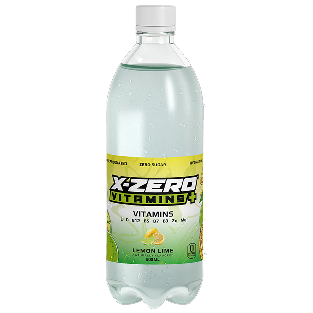 X-Zero Lemon Lime Vitamin Water (500ml)