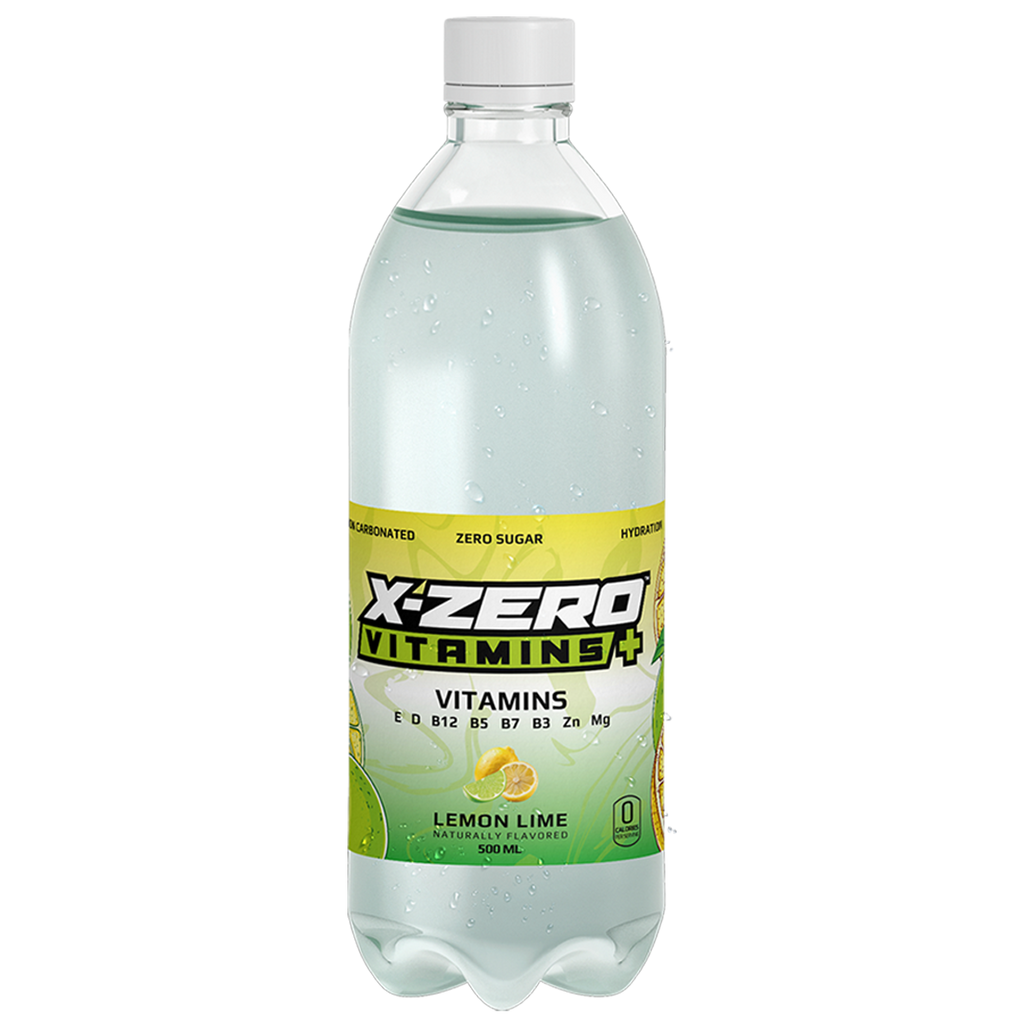 X-Zero Lemon Lime Vitamin Water (500ml)