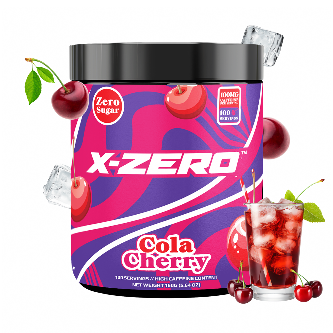 X-Zero Cola Cherry  (160g / 100 portioner)
