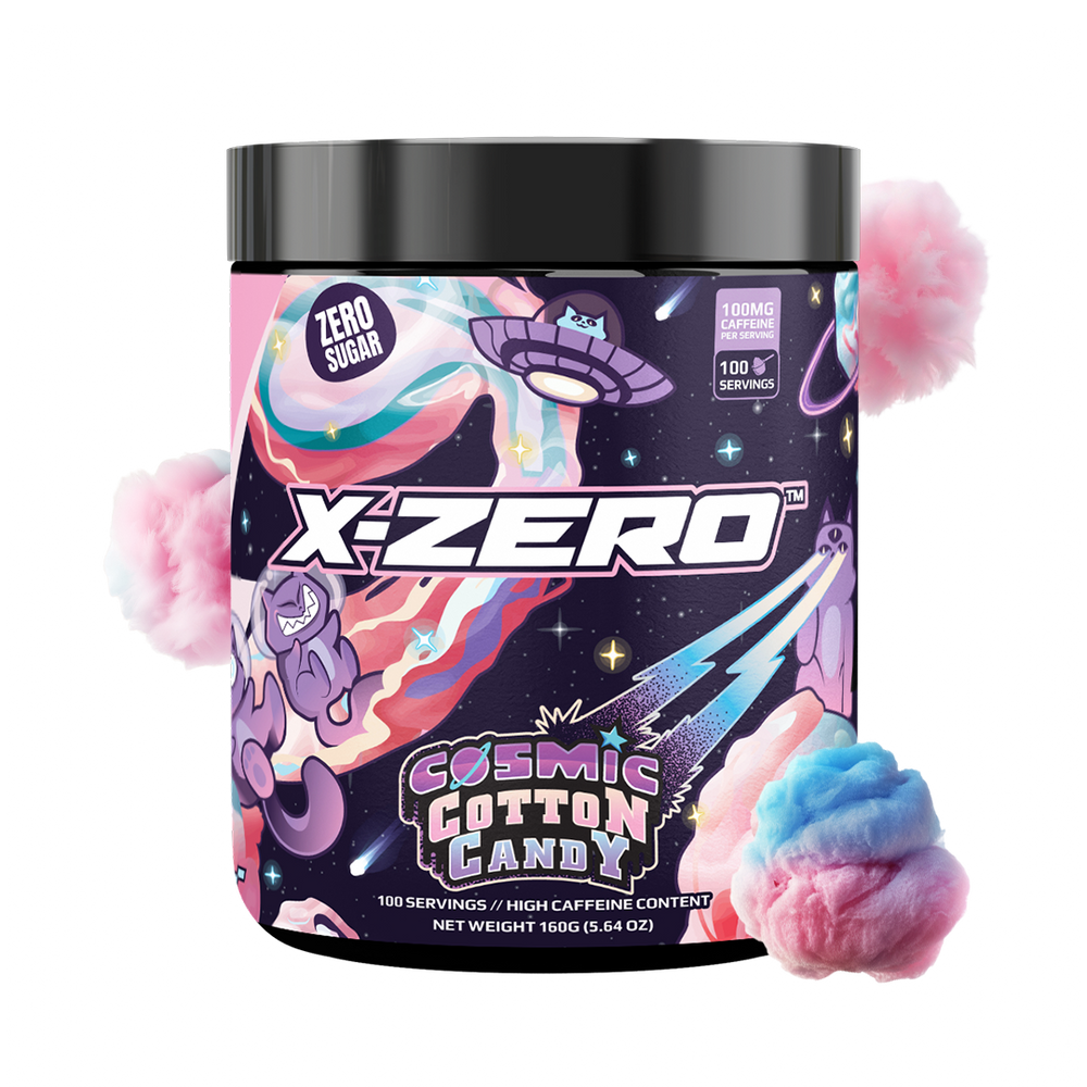 X-Zero Cosmic Cotton Candy (160g / 100 portioner)