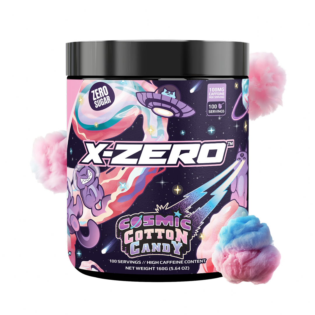 X-Zero Cosmic Cotton Candy (160g / 100 Servings)