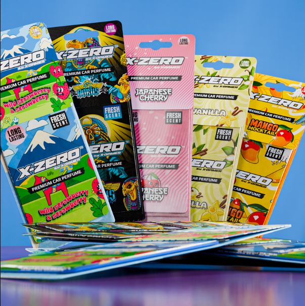 X-Zero Premium Car Air Freshener - Japanese Cherry – X-Zero Energy