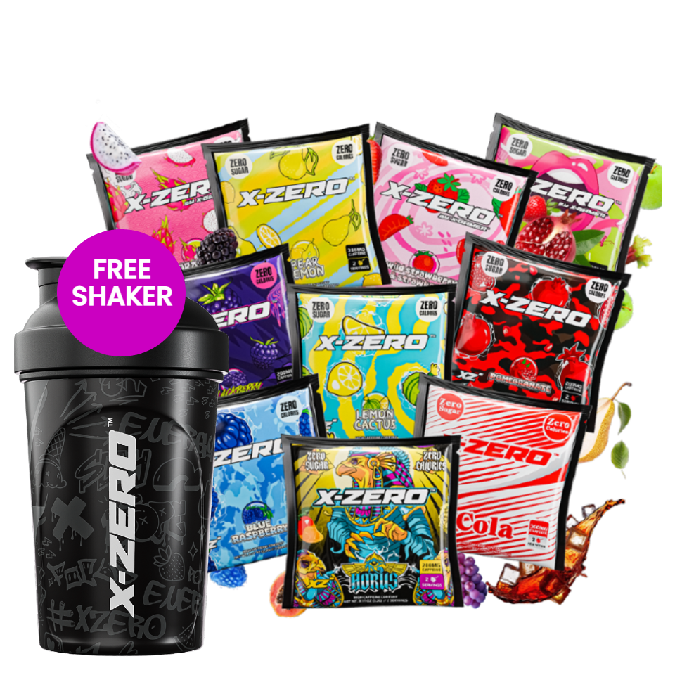 Special X-Zero Variety Pack + Shaker