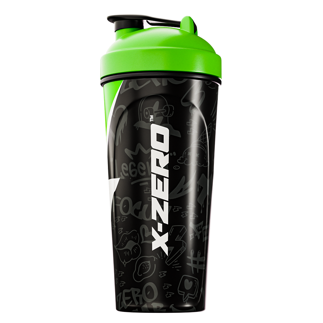 X-Zero Black & Green Shaker (700ml)