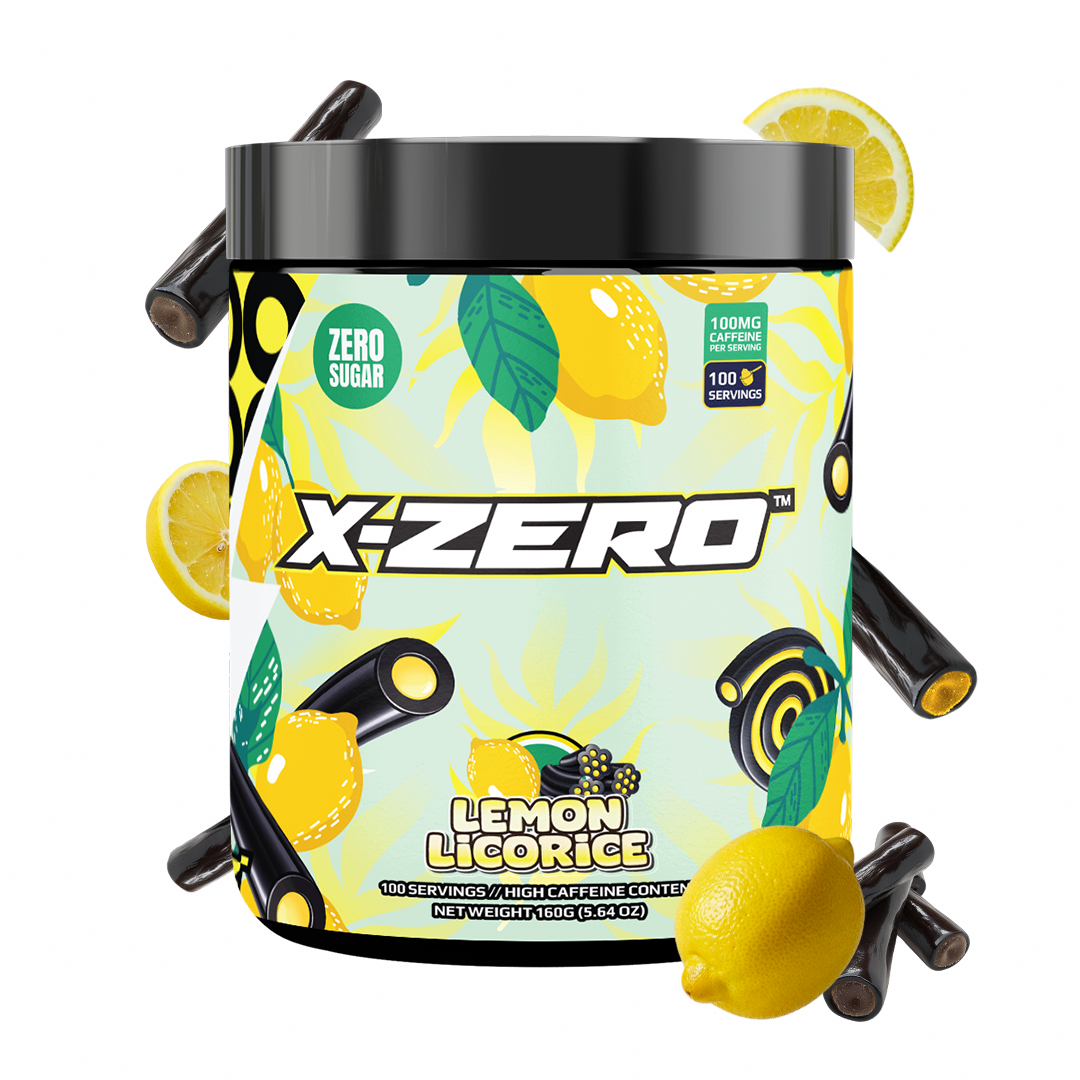 X-Zero Lemon Licorice (160g / 100 Servings)