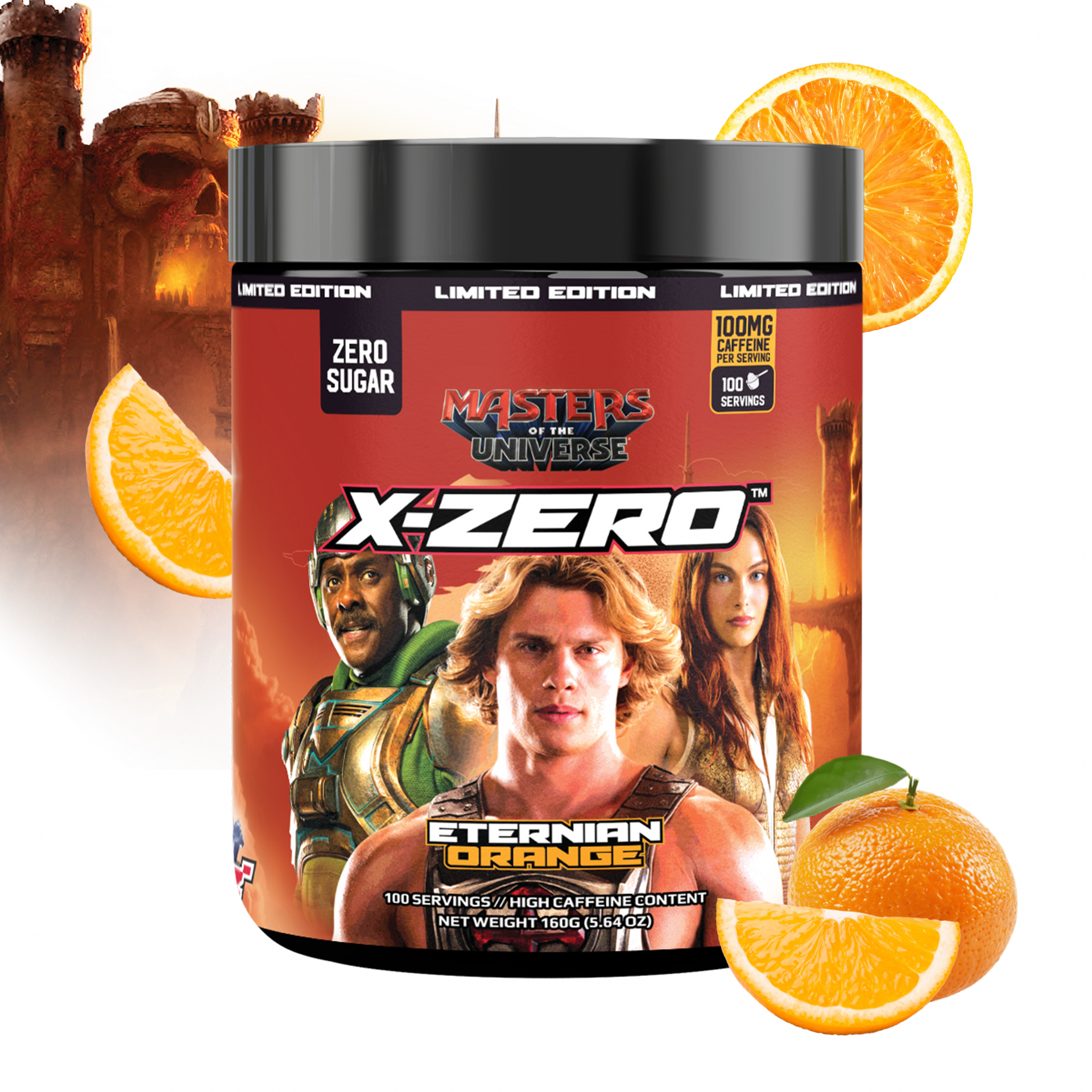 X-Zero Masters of the Universe Eternian Orange (100 portioner)