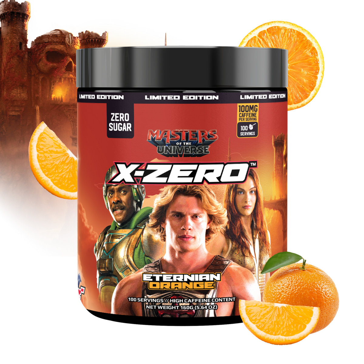 X-Zero Masters of the Universe Eternian Orange (100 portioner)