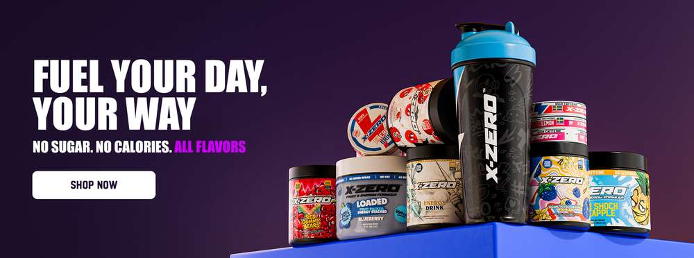 X-Zero Energy | Upgrade with our Zero Sugar Energy Drinks