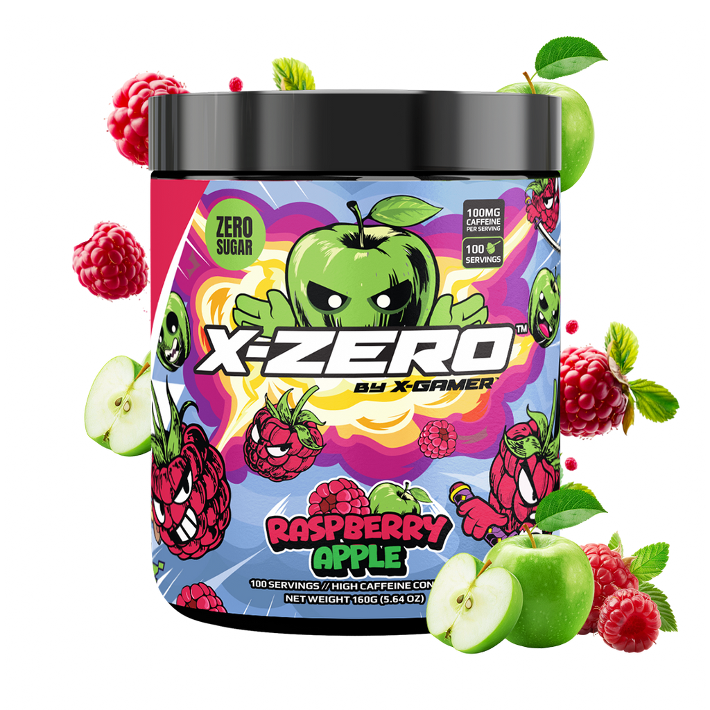 X-Zero Raspberry Apple (160g / 100 Servings)