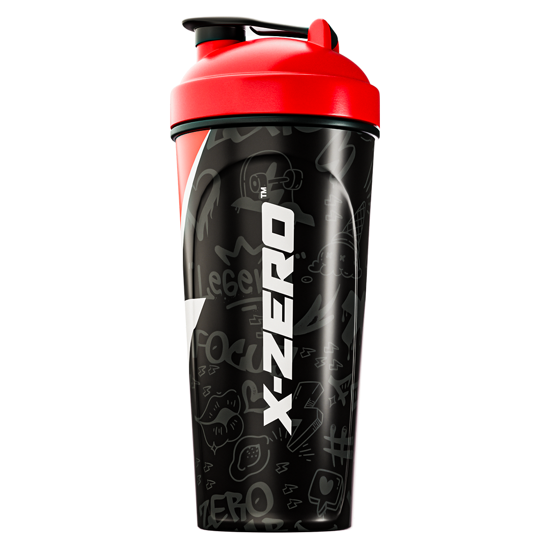 X-Zero Black & Red Shaker (700ml)