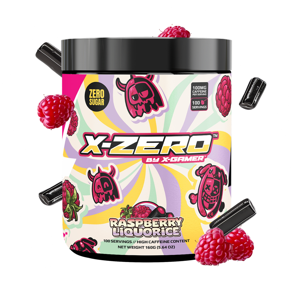 X-Zero Raspberry Liquorice (160g / 100 Servings)