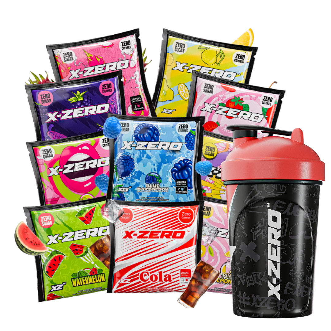 Shaker Sample Pack X-Zero Sample Mega Pack + Shaker – X-Zero Energy