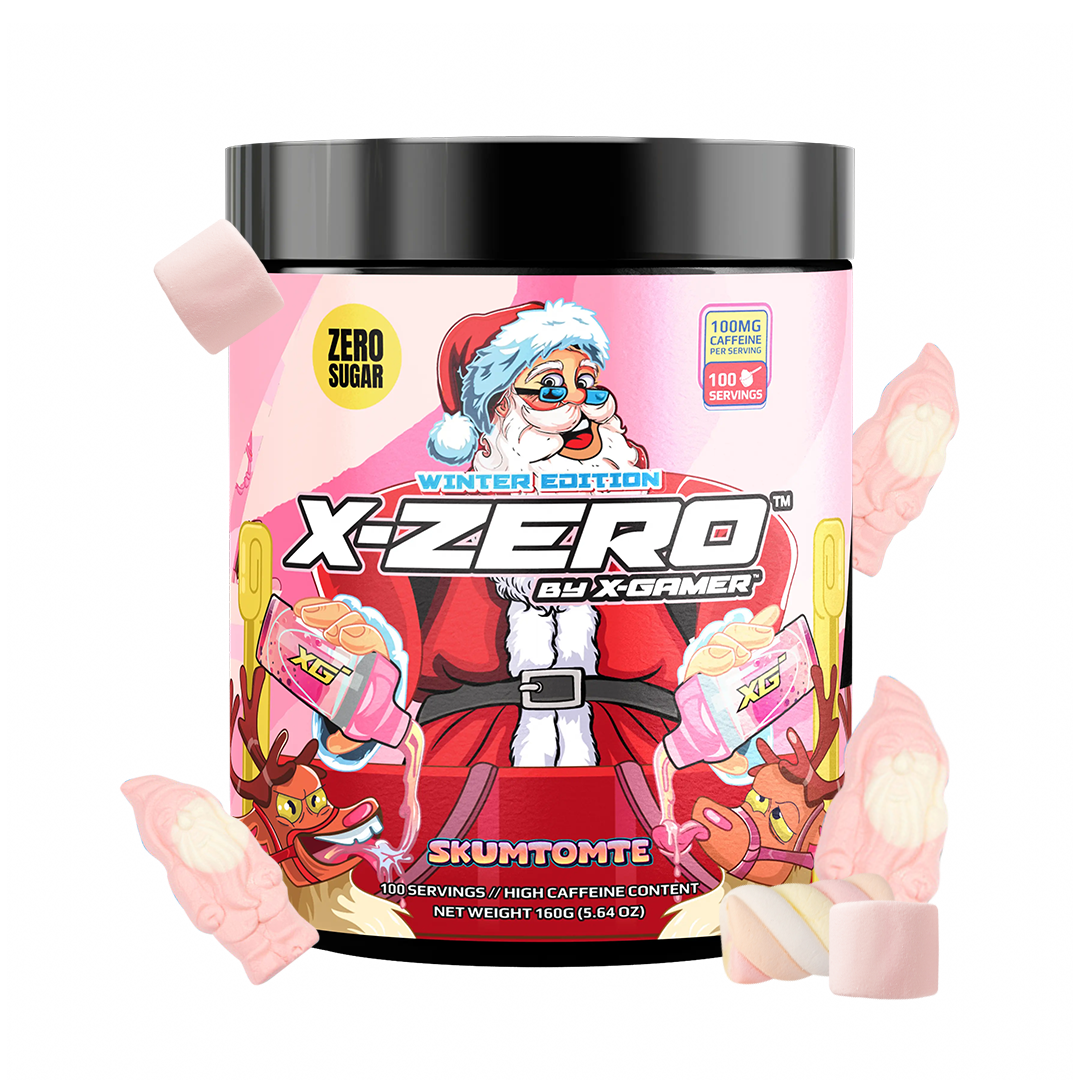 X-Zero Skumtomte / Strawberry Marshmallow (160g / 100 Servings)