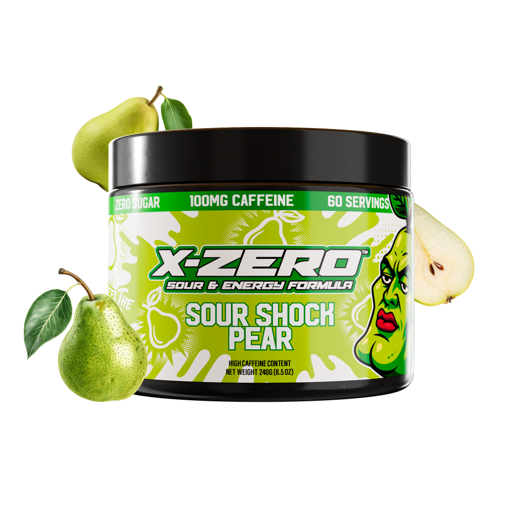 X-Zero Sour Shock Pear (240g / 60 portioner)