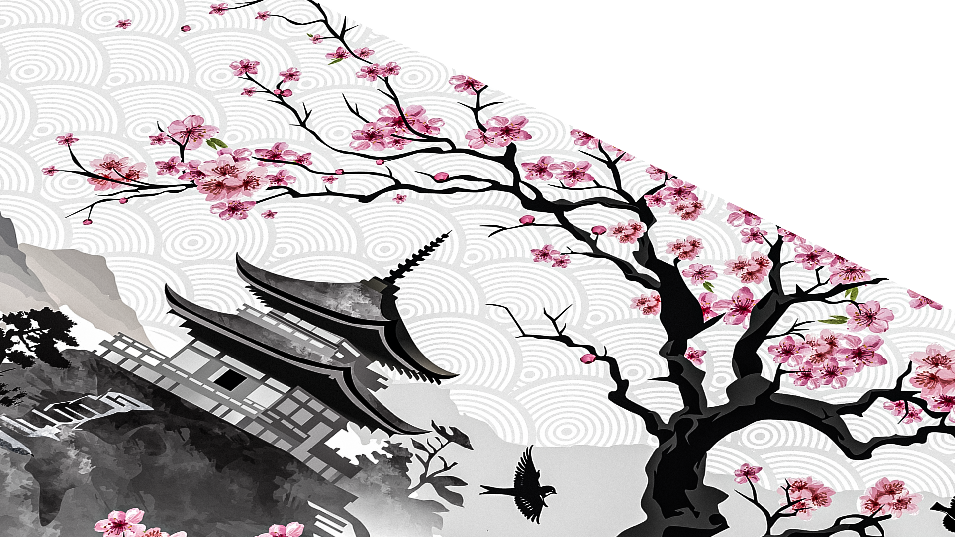 iPad本体 SAKURA Sakura mousepad (1100x450mm) – X-Zero Energy