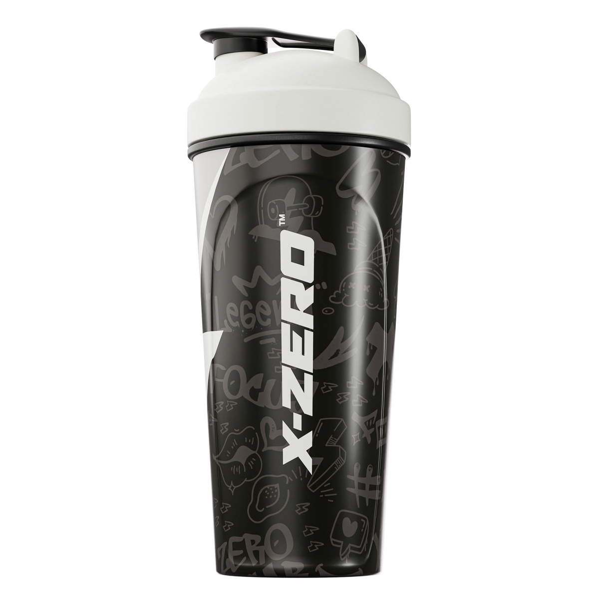 Mix Zero X-Zero Black & Grey Shaker (700ml) – X-Zero Energy