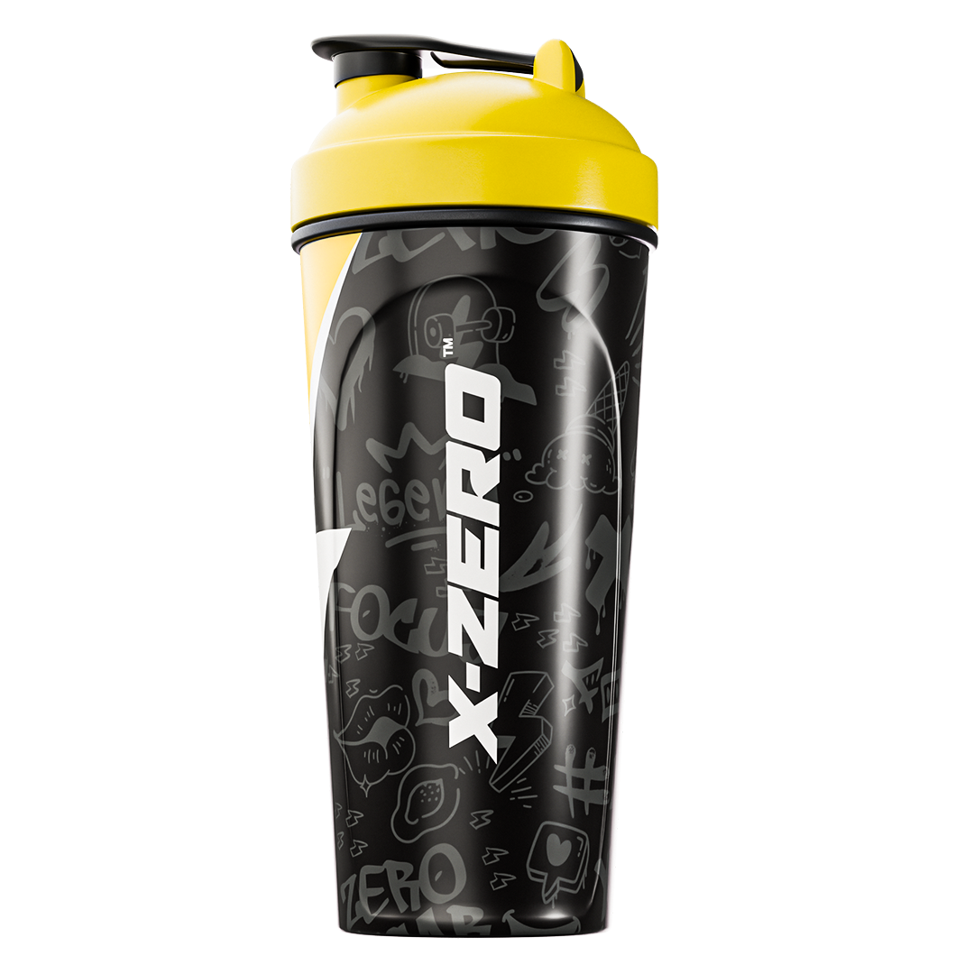 X-Zero Black & Yellow Shaker (700ml)