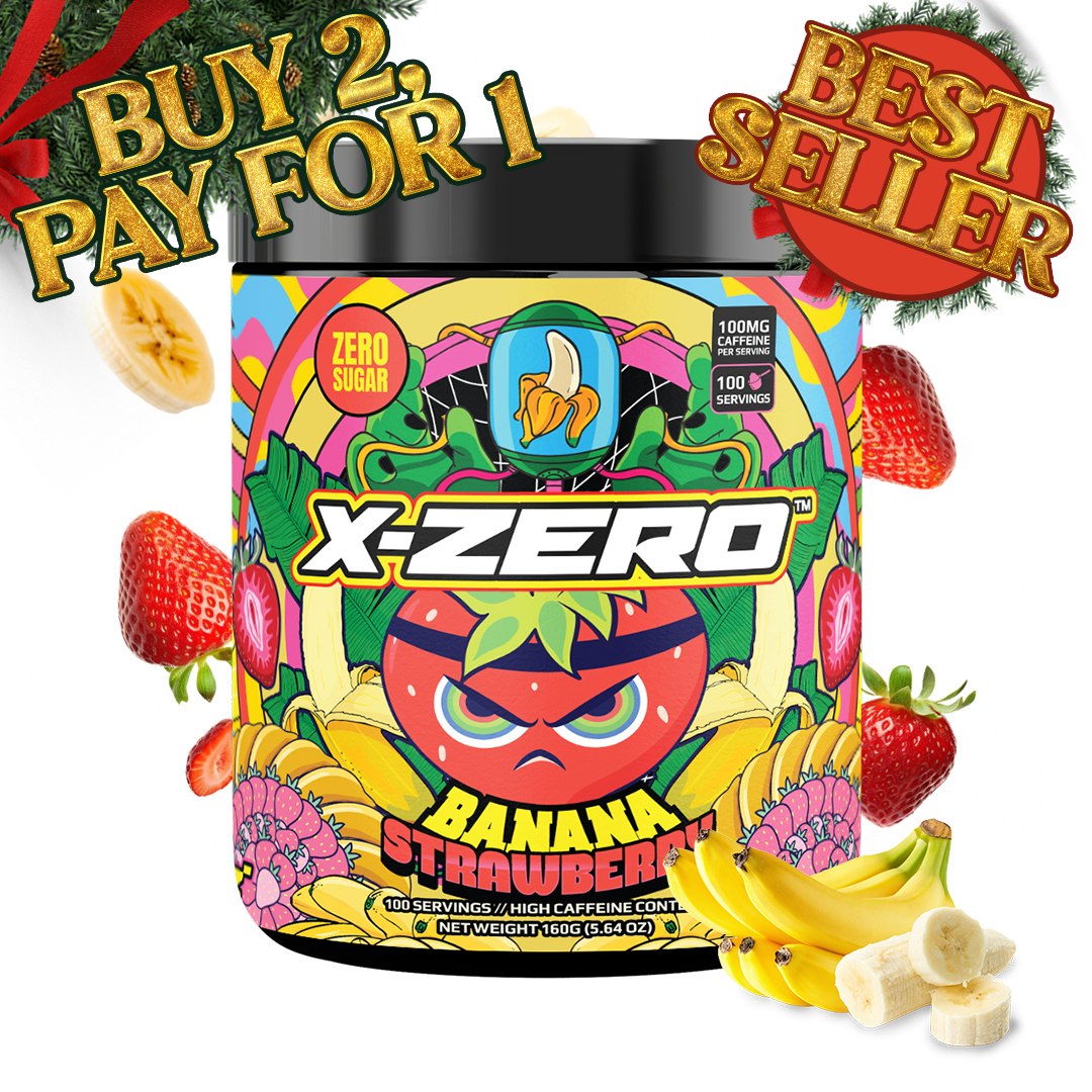 X-Zero Banana Strawberry (160g / 100 Servings)