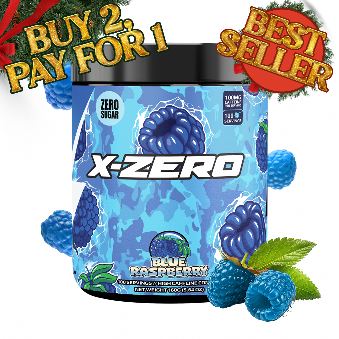 X-Zero Blue Raspberry (160 g / 100 Portionen)