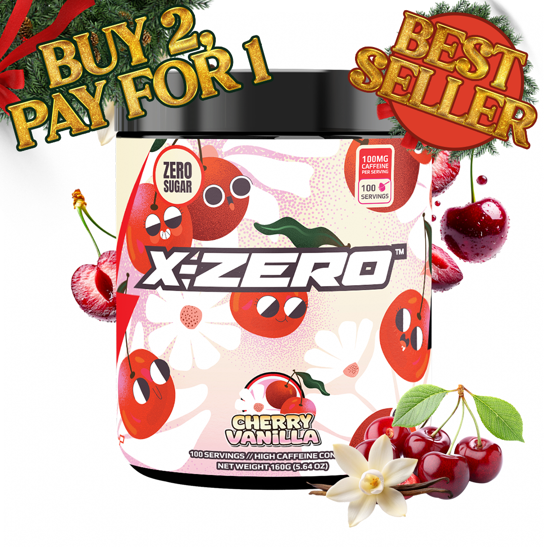 X-Zero Cherry Vanilla (160g / 100 Servings)