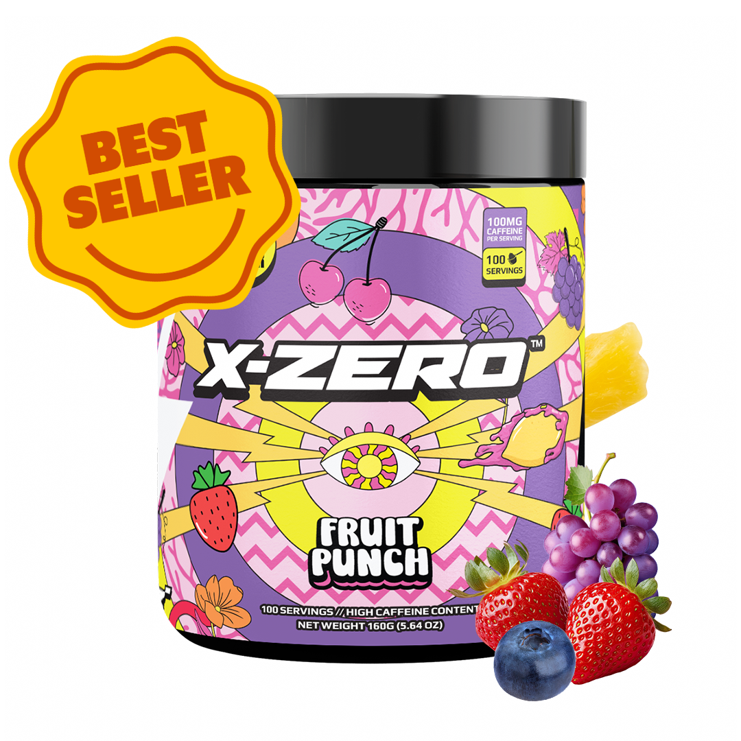 X-Zero Fruit Punch (160g / 100 Servings)