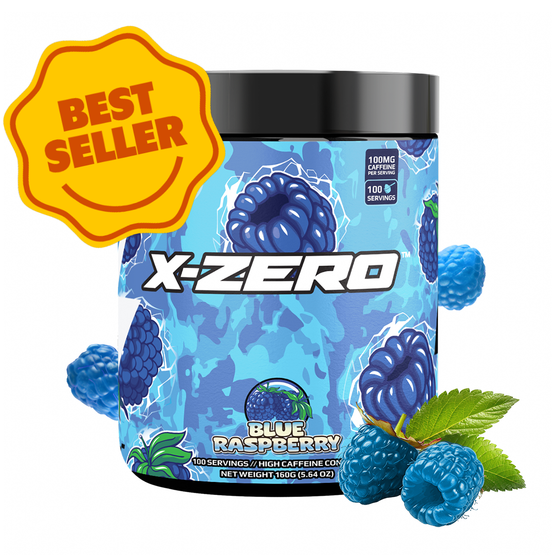 X-Zero Blue Raspberry (160g / 100 Servings)