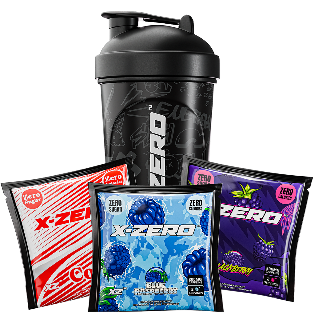 X-Zero Starter Kit + 500ml Shaker (6 Servings)