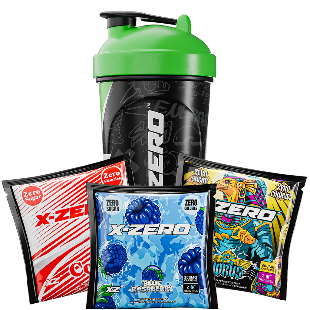 Best Seller X-Zero Starter Kit + 500ml Shaker (6 Servings)