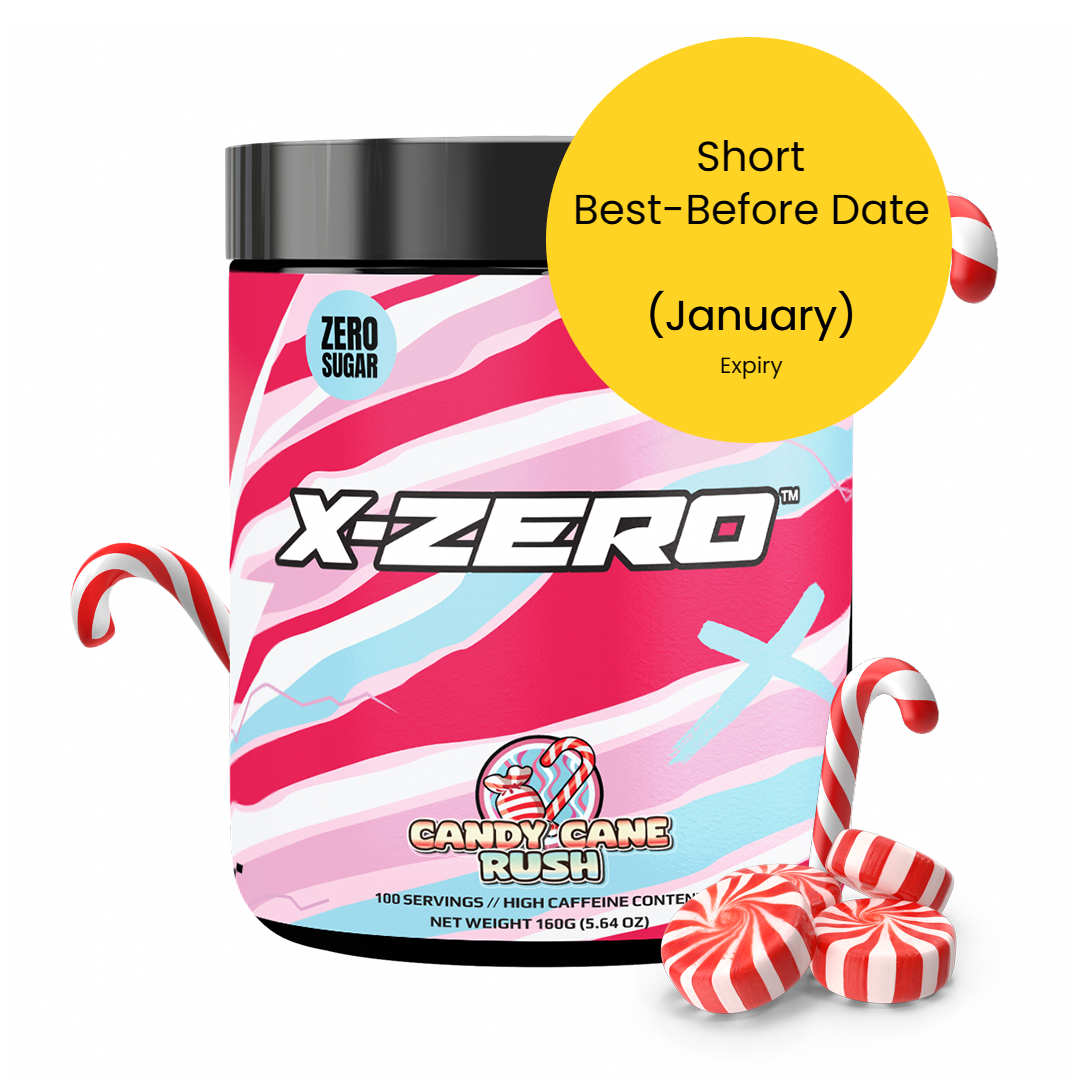 X-Zero Candy Cane Rush (Short Best-Before Date: January)