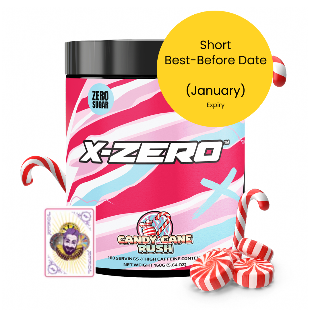 X-Zero Candy Cane Rush (Short Best-Before Date: January)