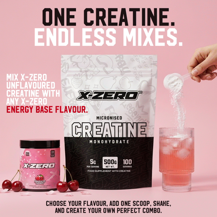 ENERGY BASE + CREATINE. PERFECT MIX. 