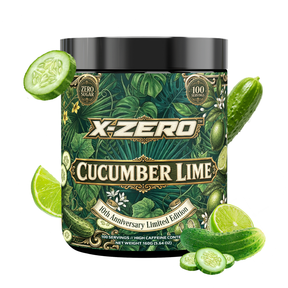 X-Zero Cucumber Lime (160g / 100 Servings)