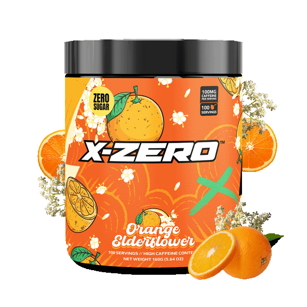 X-Zero Orange Elderflower (160g / 100 Portionen)