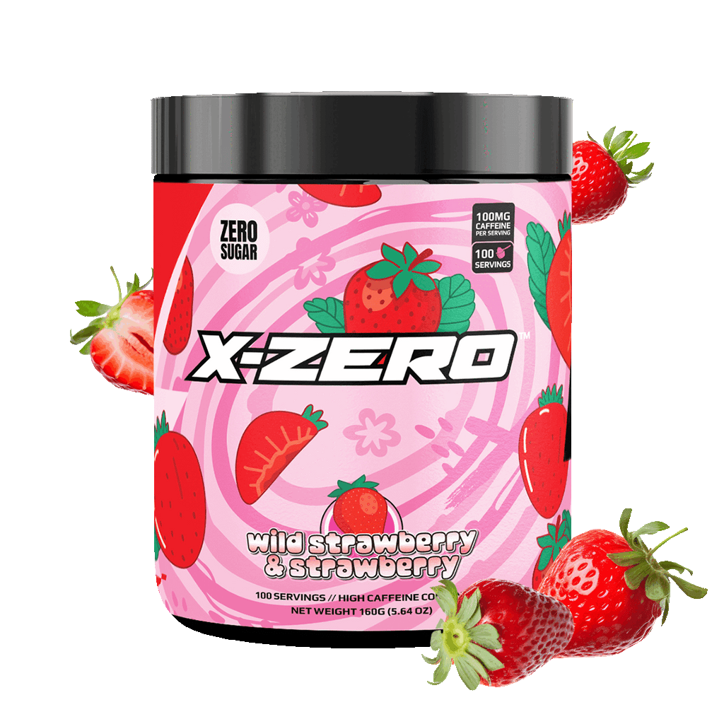 X-Zero Wild Strawberry & Strawberry (160g / 100 portioner)