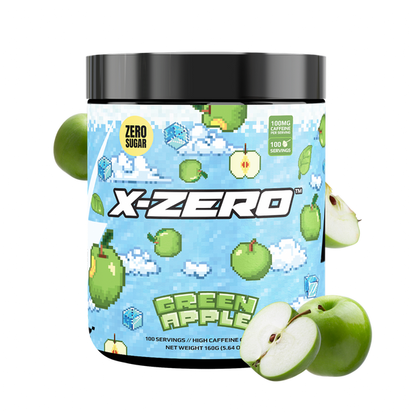 Apple - ZERO X-Zero Green Apple (160g / 100 Servings) – X-Zero Energy