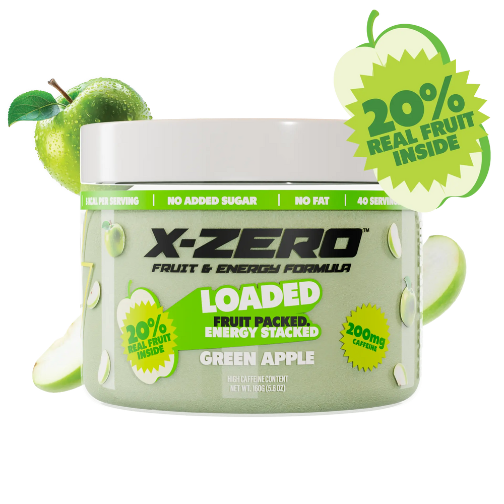 X-Zero Green Apple Loaded (160g / 40 Servings)