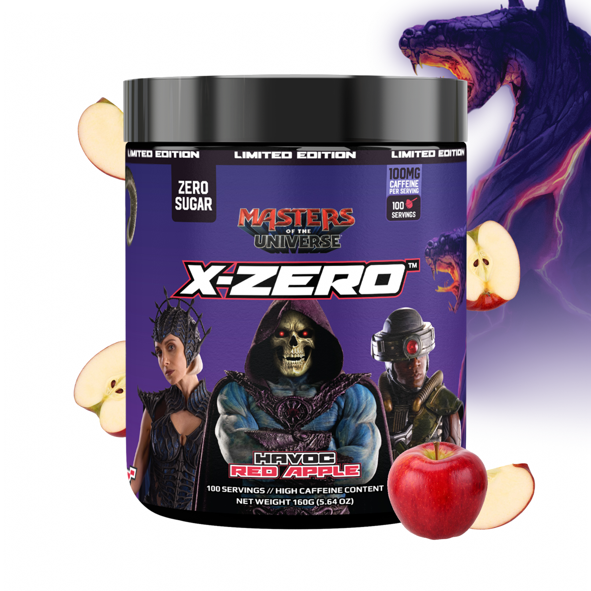 X-Zero Masters of the Universe Havoc Red Apple (100 portioner)