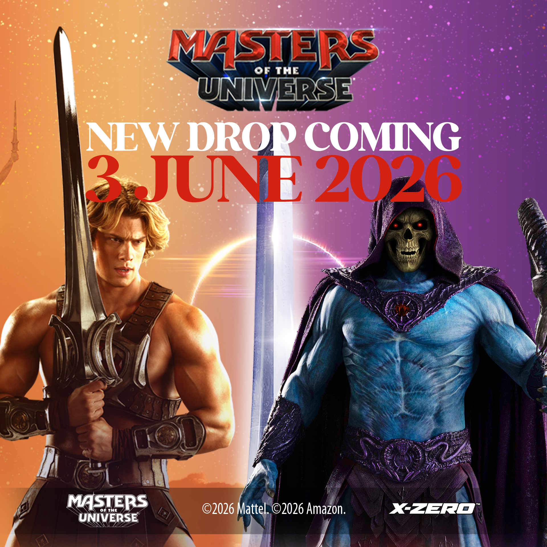 X-Zero Masters of the Universe Eternian Orange (100 portioner)