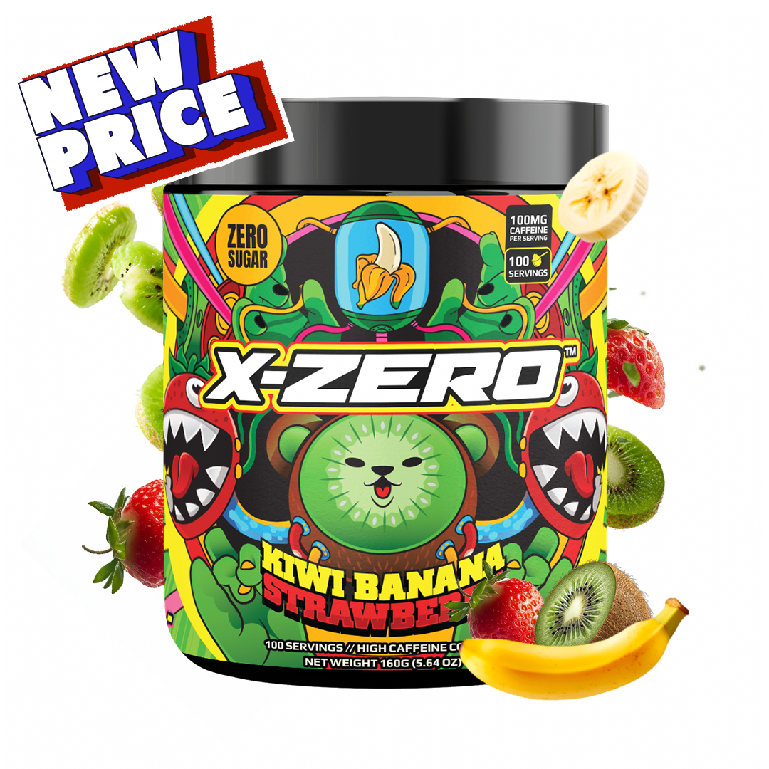 X-Zero Kiwi Banana Strawberry (160g / 100 Servings)