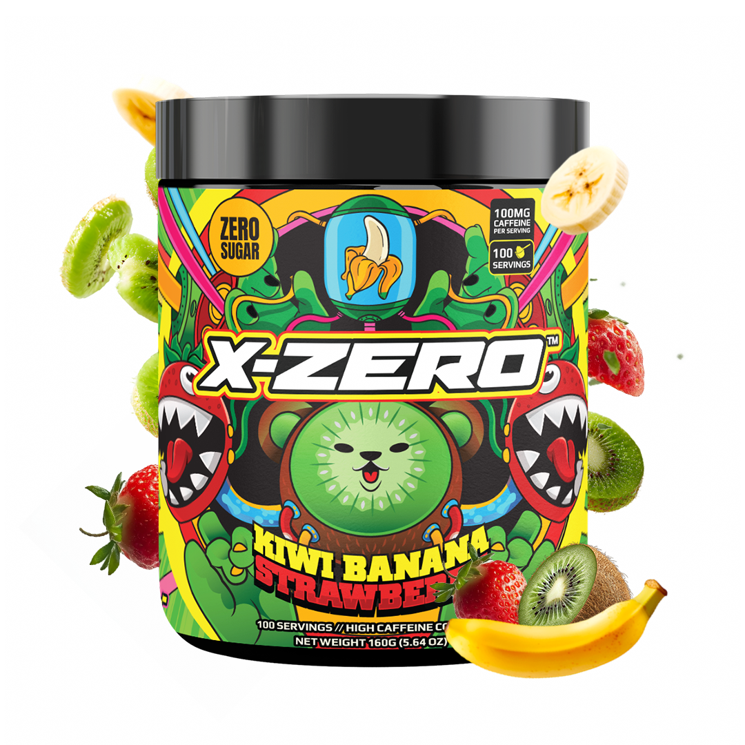 X-Zero Kiwi Banana Strawberry (100 portioner)