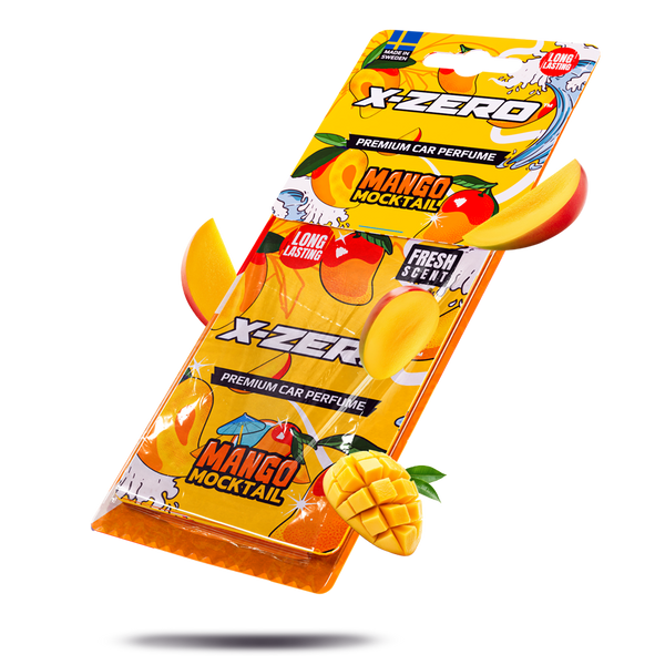 X-Zero Premium Car Air Freshener -  Mango Mocktail