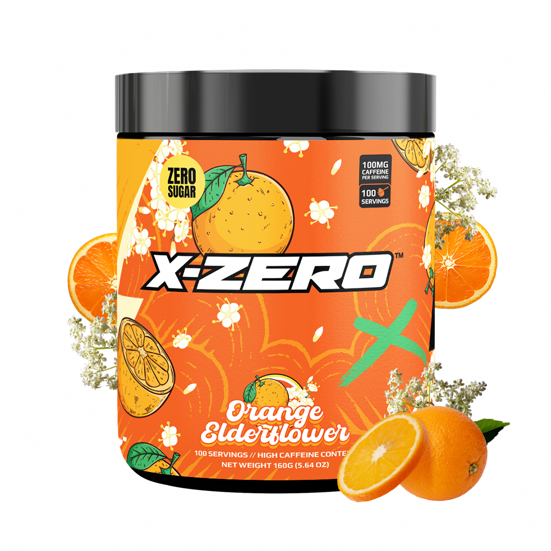 X-Zero Orange Elderflower (160g / 100 portioner)